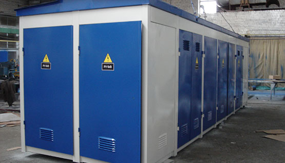 2КТП ПКК 2500/10/0,4 в металле